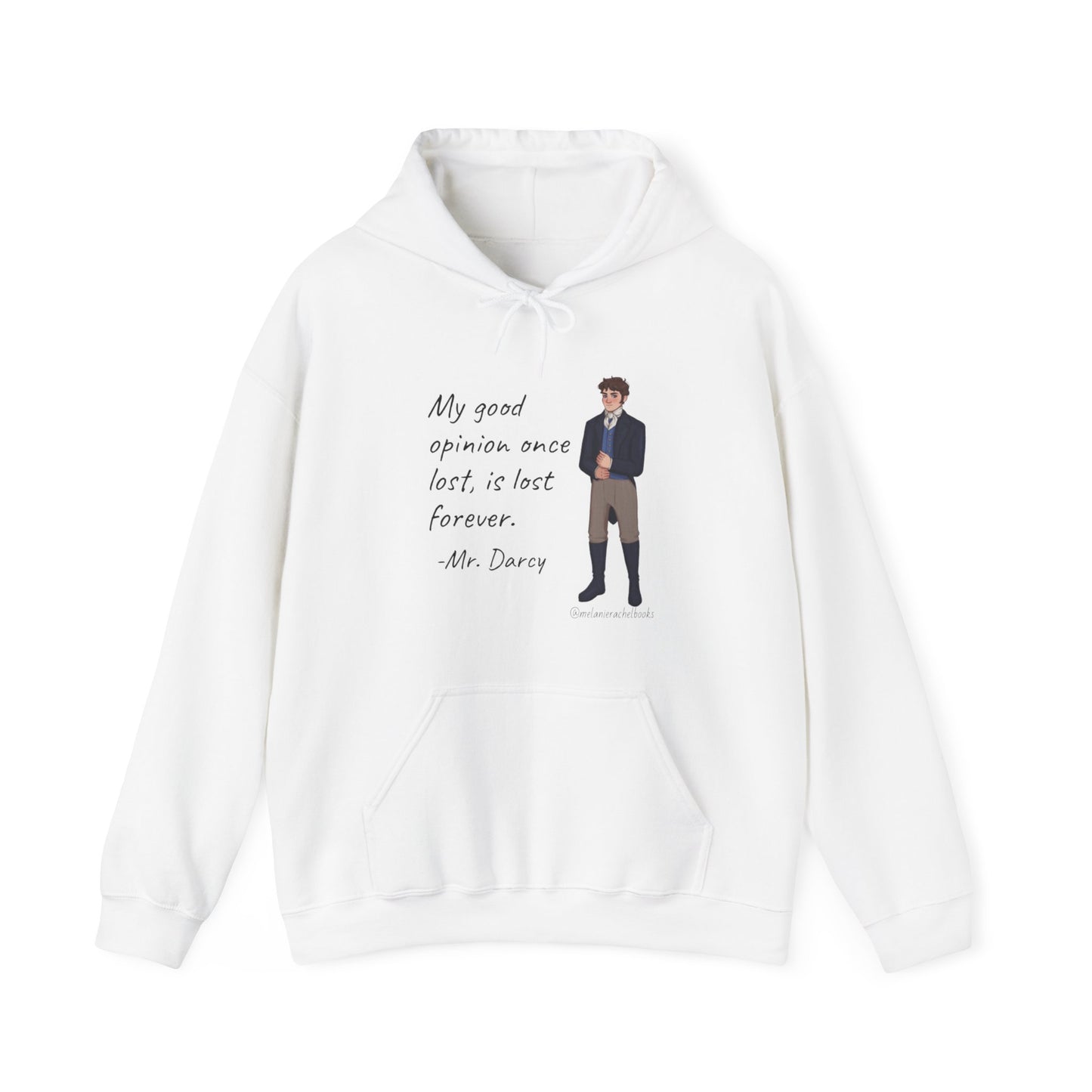 Mr. Darcy's Opinion Unisex Heavy Blend™ Hooded Sweatshirt