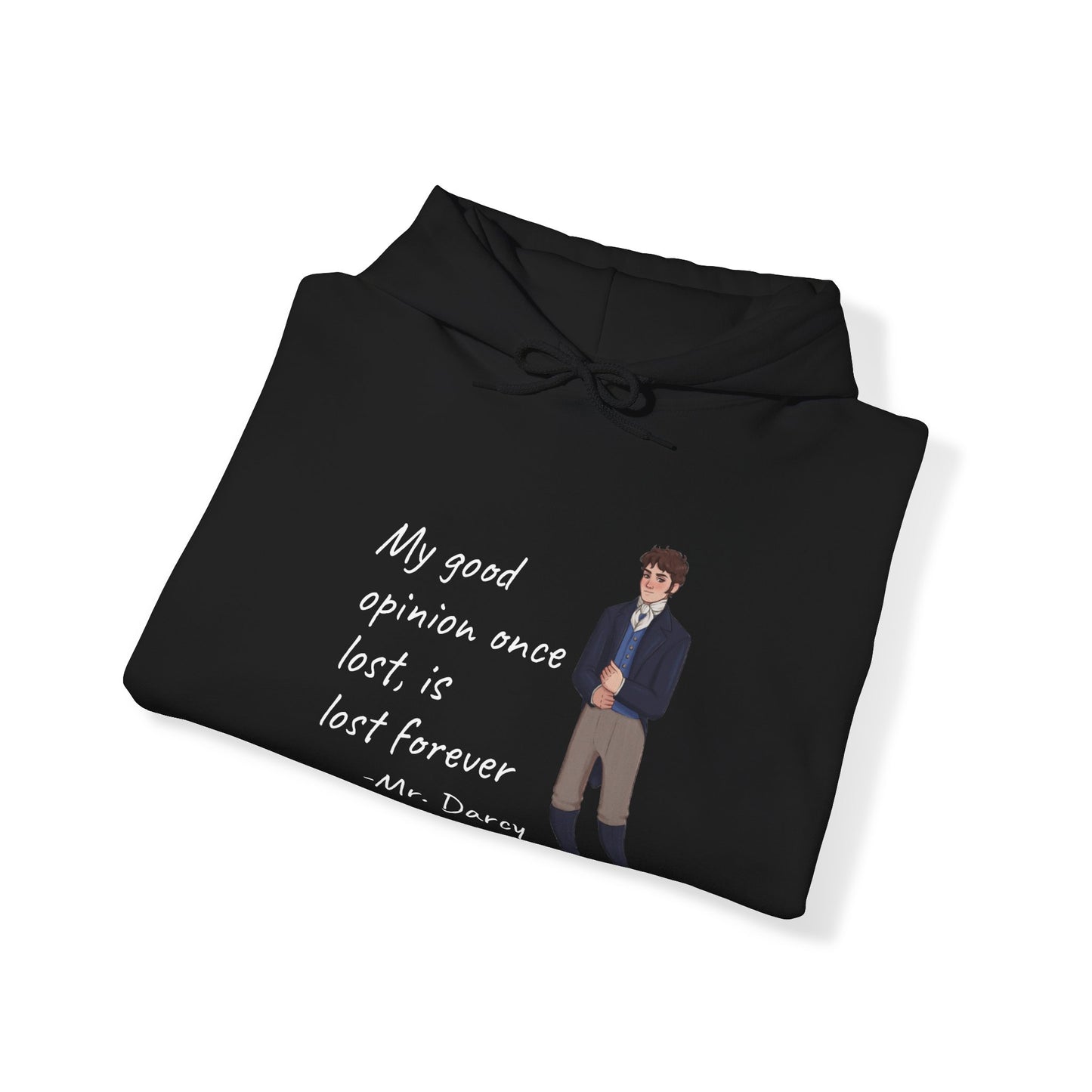 Mr. Darcy's Opinion Unisex Heavy Blend™ Hooded Sweatshirt