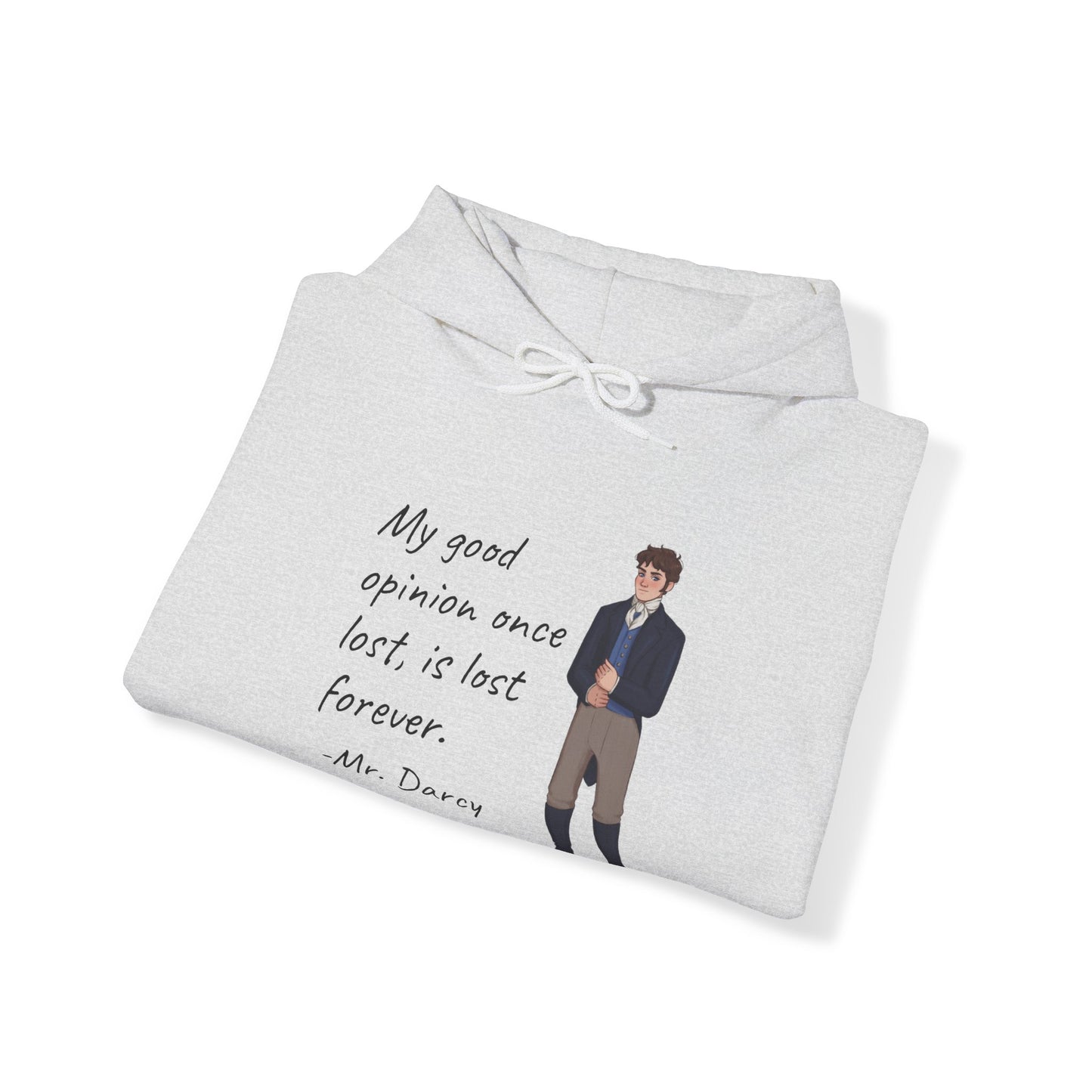 Mr. Darcy's Opinion Unisex Heavy Blend™ Hooded Sweatshirt