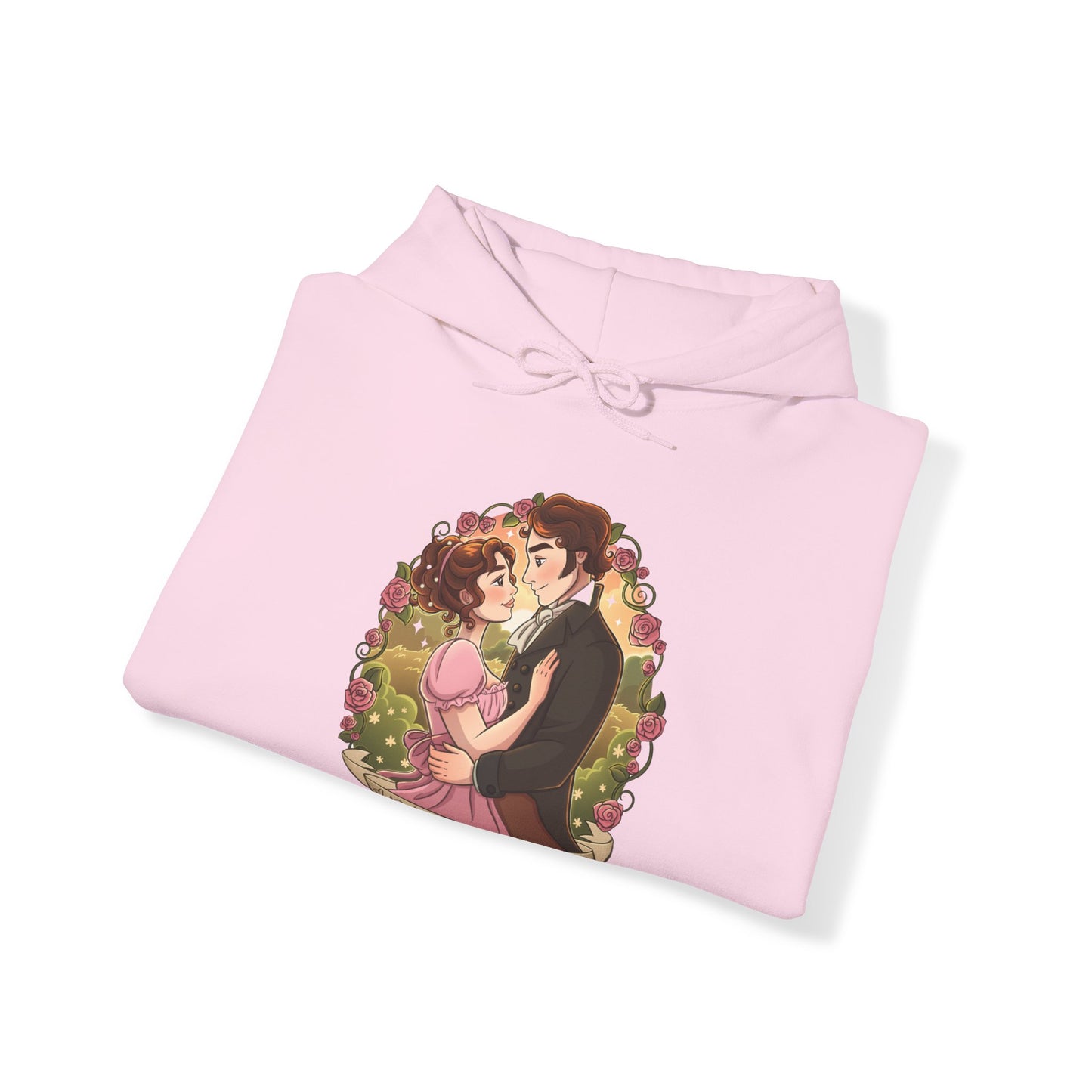 Mr. Darcy and Elizabeth Bennet Unisex Heavy Blend™ Hooded Sweatshirt