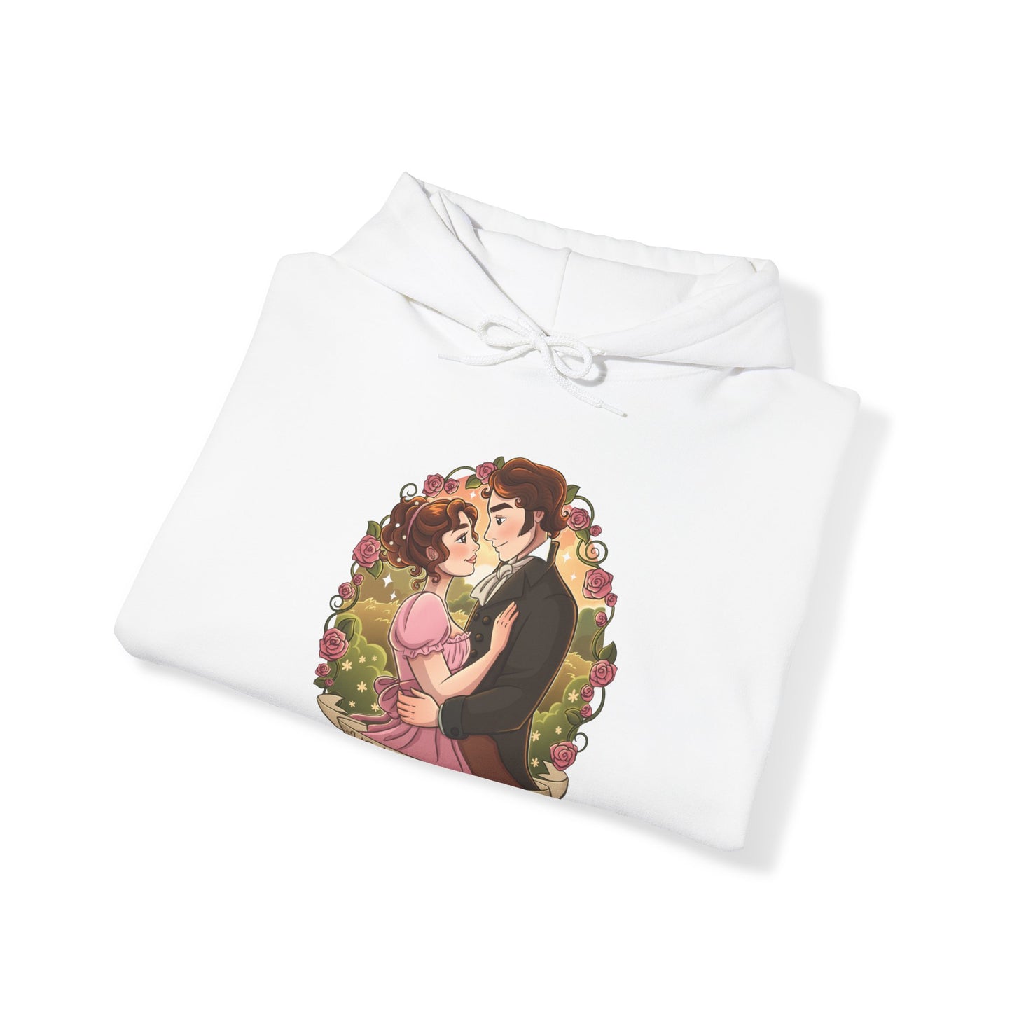 Mr. Darcy and Elizabeth Bennet Unisex Heavy Blend™ Hooded Sweatshirt