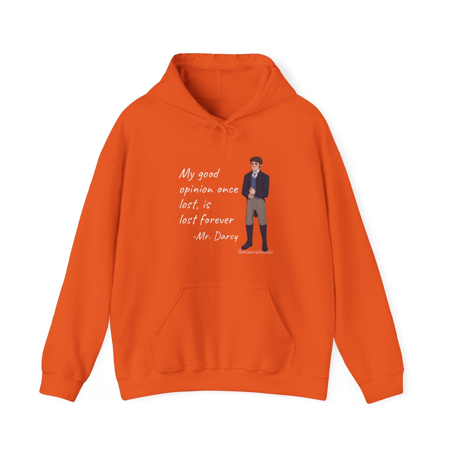 Mr. Darcy's Opinion Unisex Heavy Blend™ Hooded Sweatshirt
