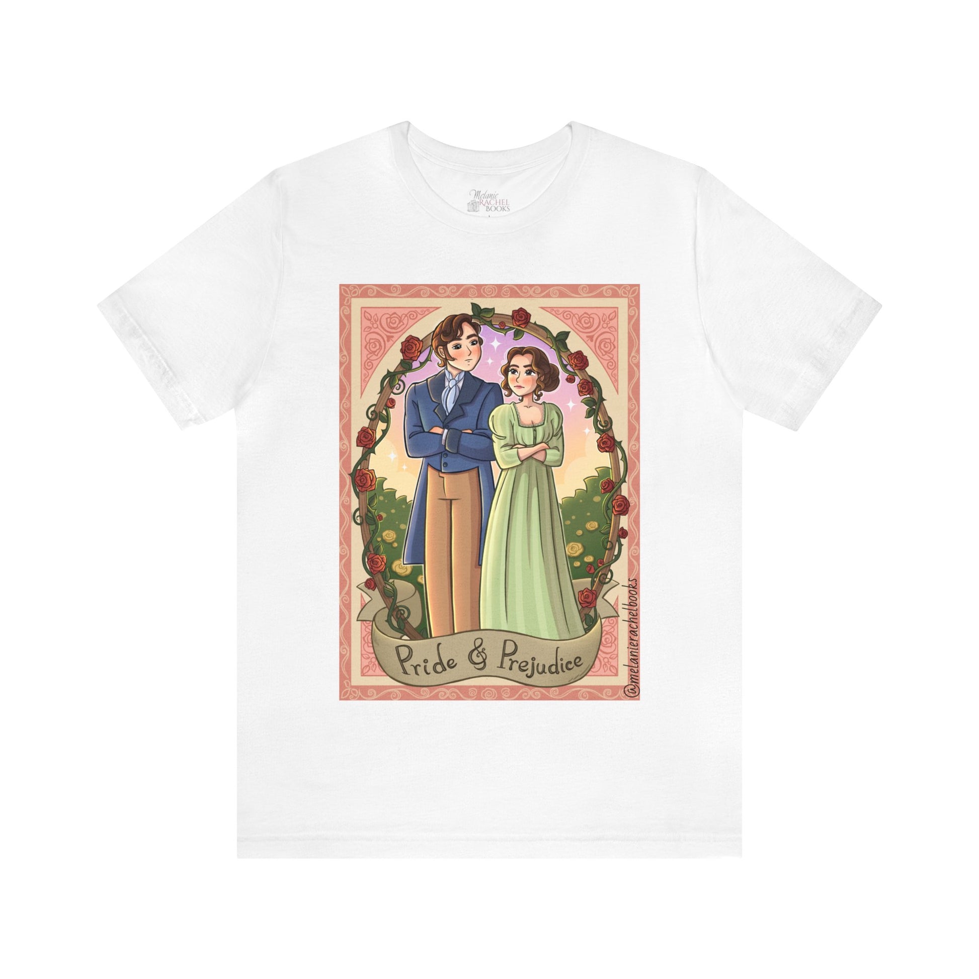 Pride and Prejudice - Unisex Short Sleeve Tee - White