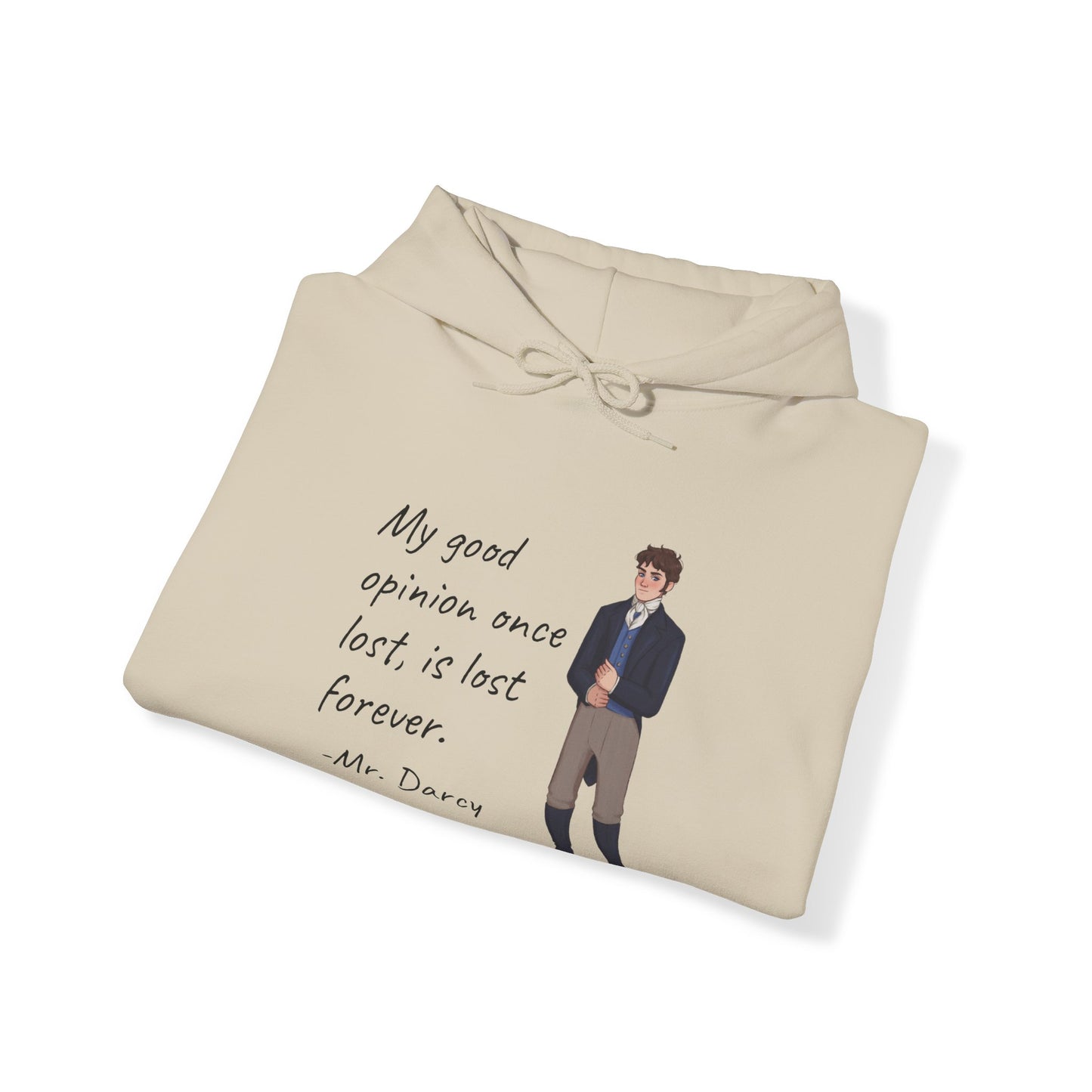 Mr. Darcy's Opinion Unisex Heavy Blend™ Hooded Sweatshirt