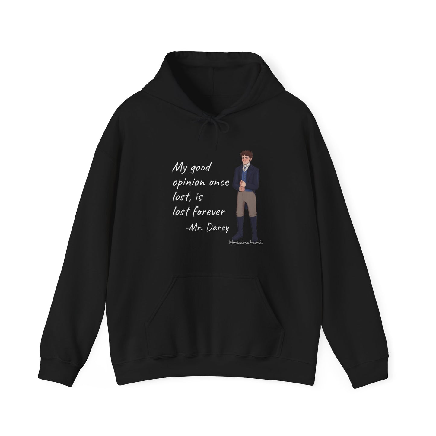 Mr. Darcy's Opinion Unisex Heavy Blend™ Hooded Sweatshirt