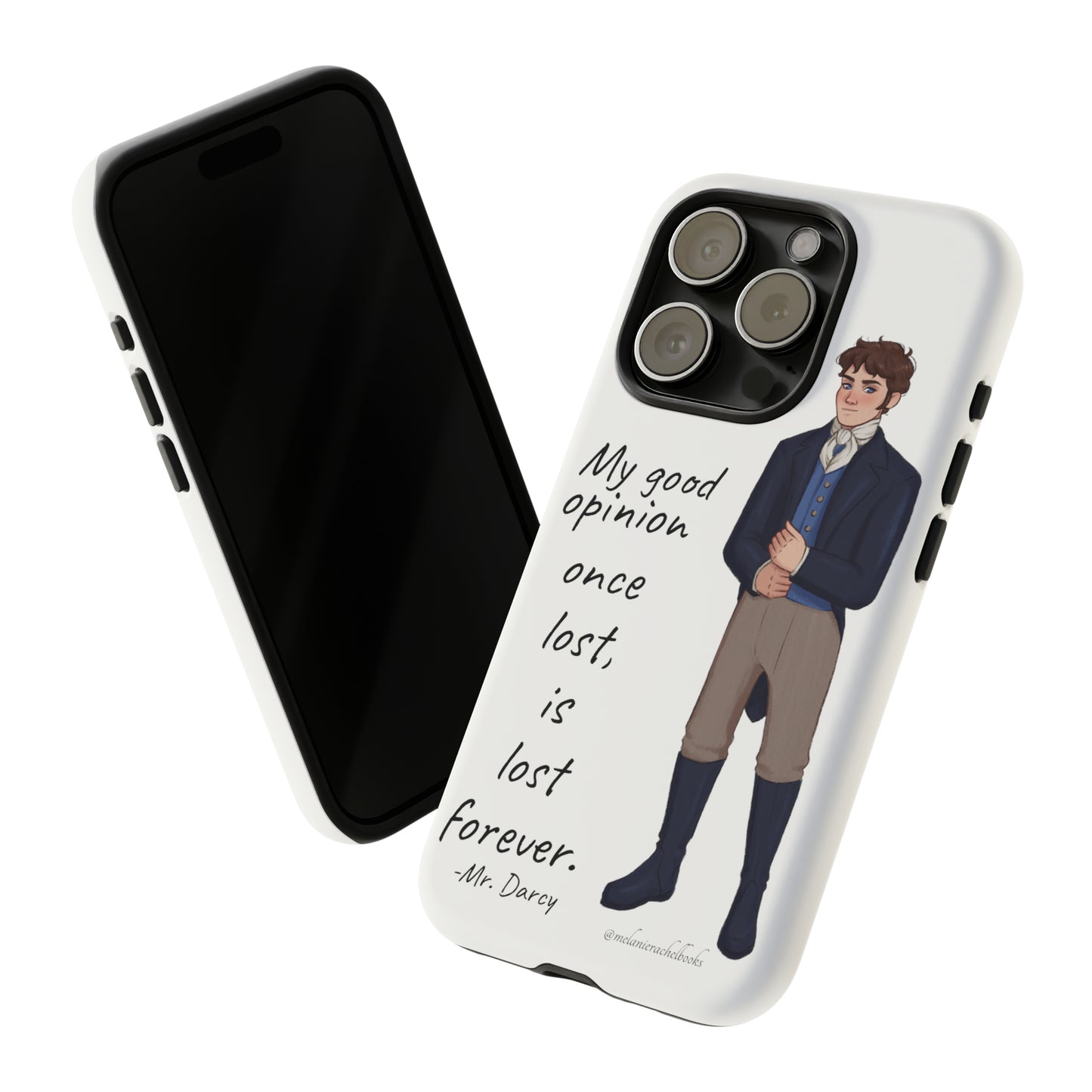 Mr. Darcy's Opinion iPhone 15 Pro Tough Case