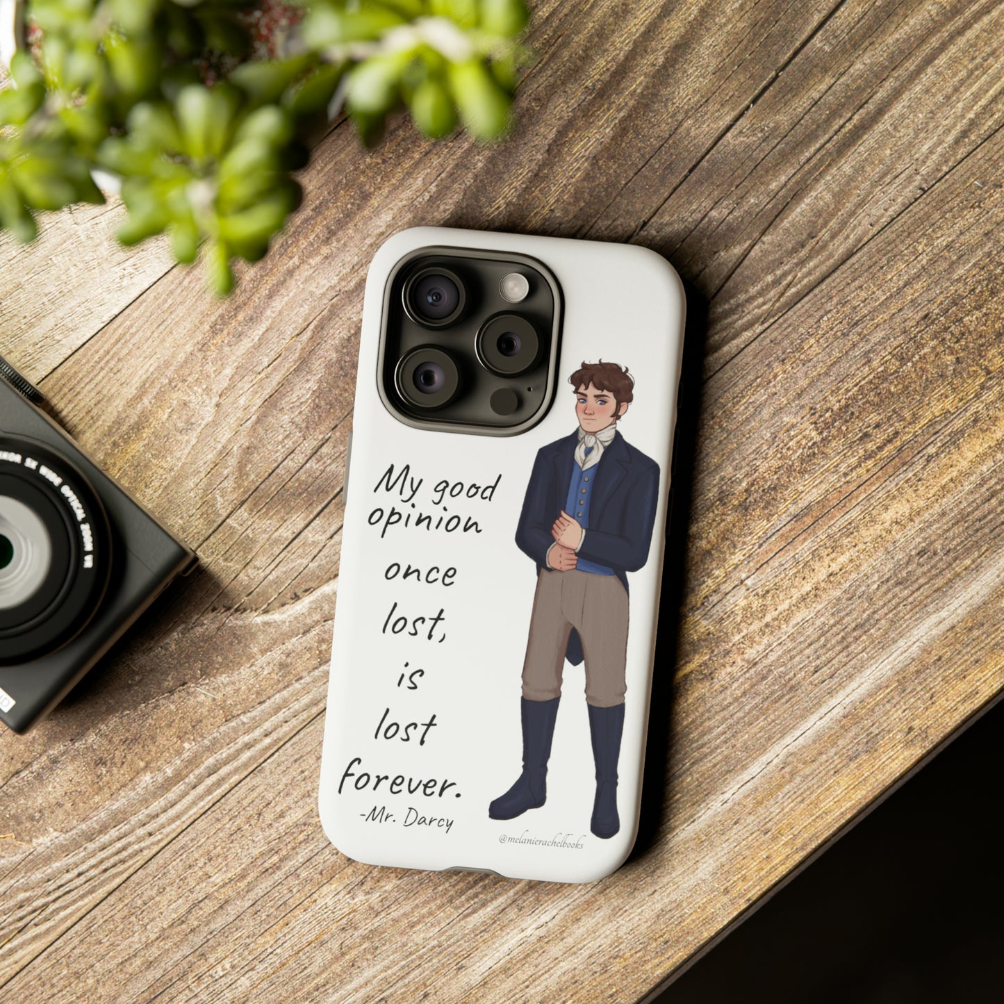 Mr. Darcy's Opinion iPhone 15 Pro Tough Case