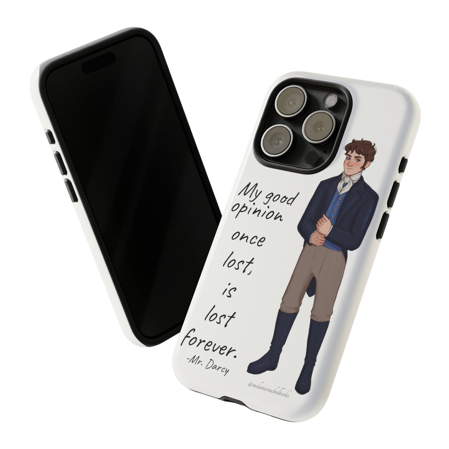 Mr. Darcy's Opinion iPhone 15 Pro Tough Case
