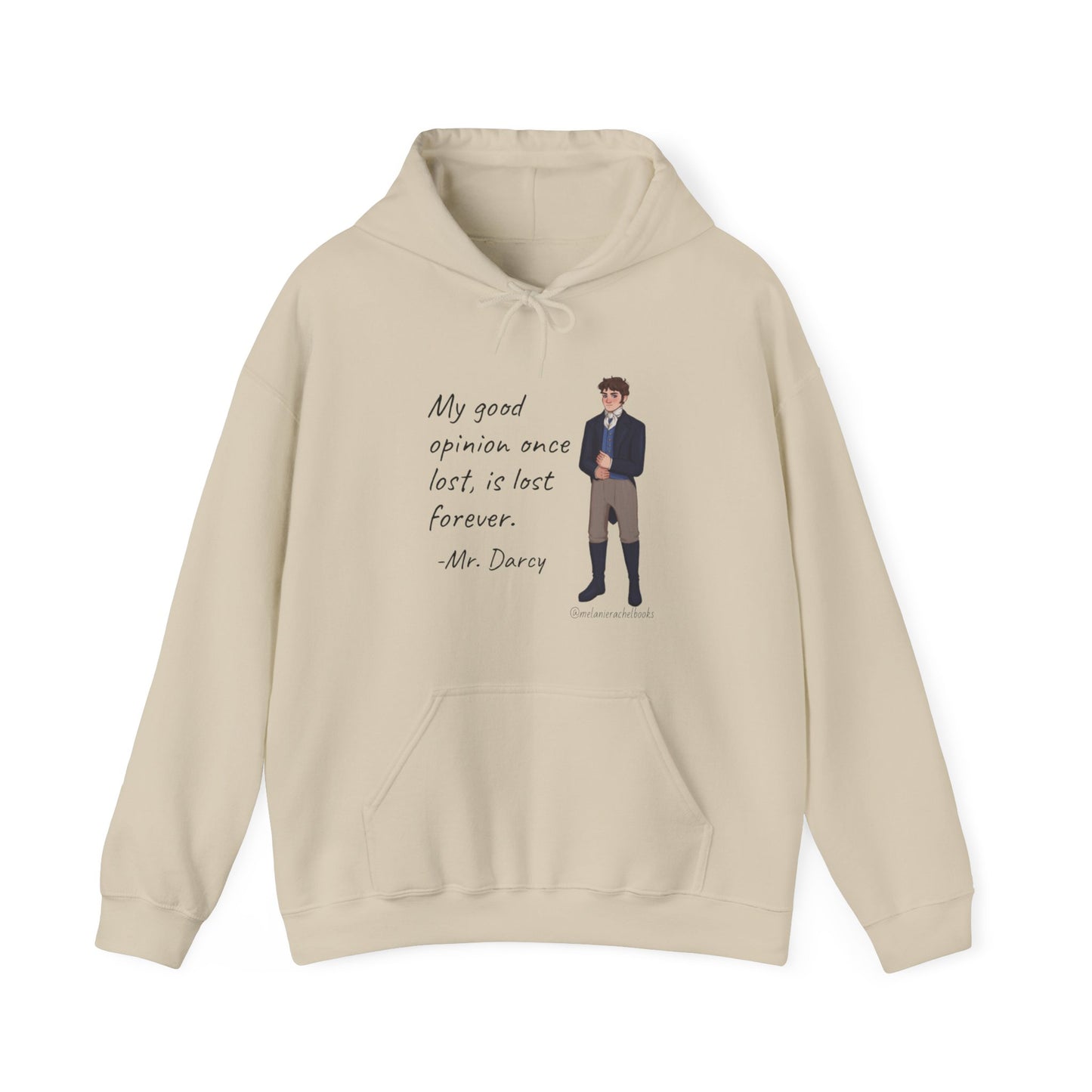 Mr. Darcy's Opinion Unisex Heavy Blend™ Hooded Sweatshirt