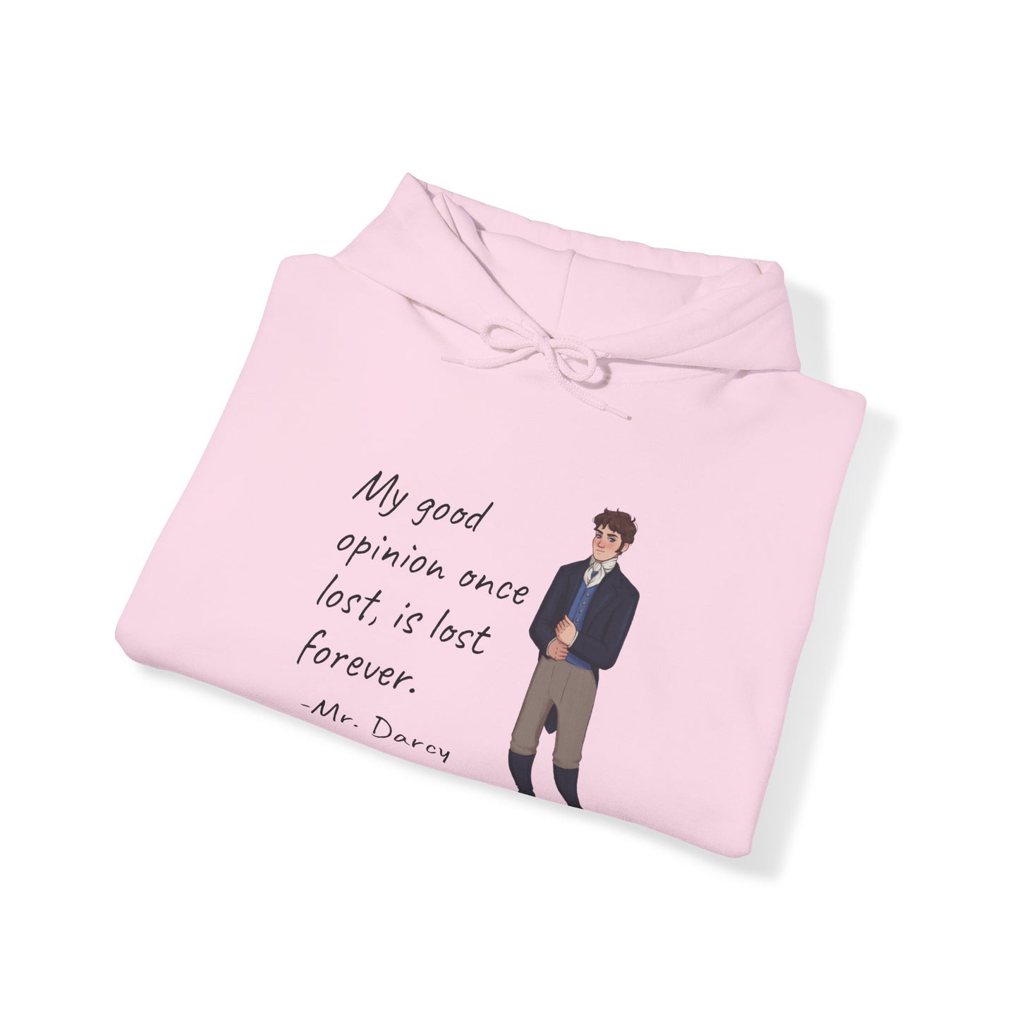 Mr. Darcy's Opinion Unisex Heavy Blend™ Hooded Sweatshirt
