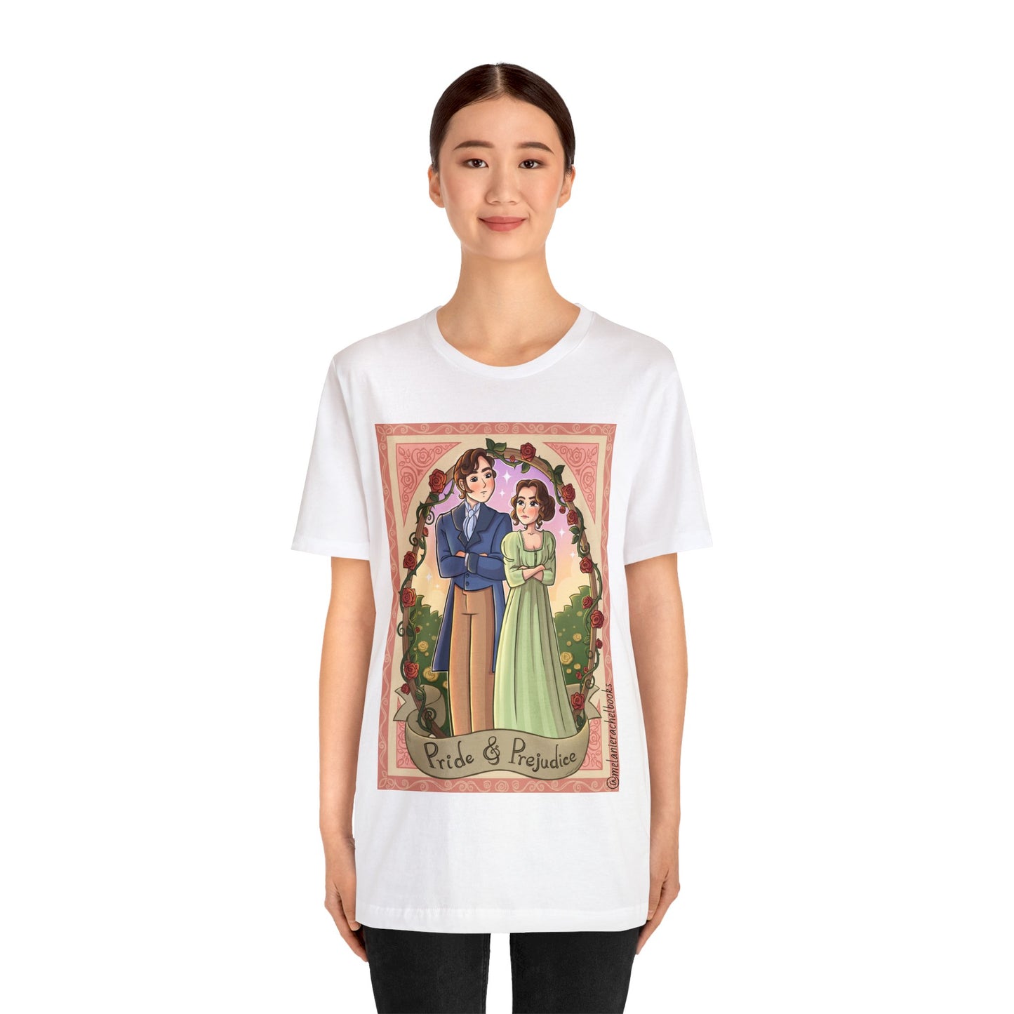 Pride and Prejudice - Unisex Short Sleeve Tee - White