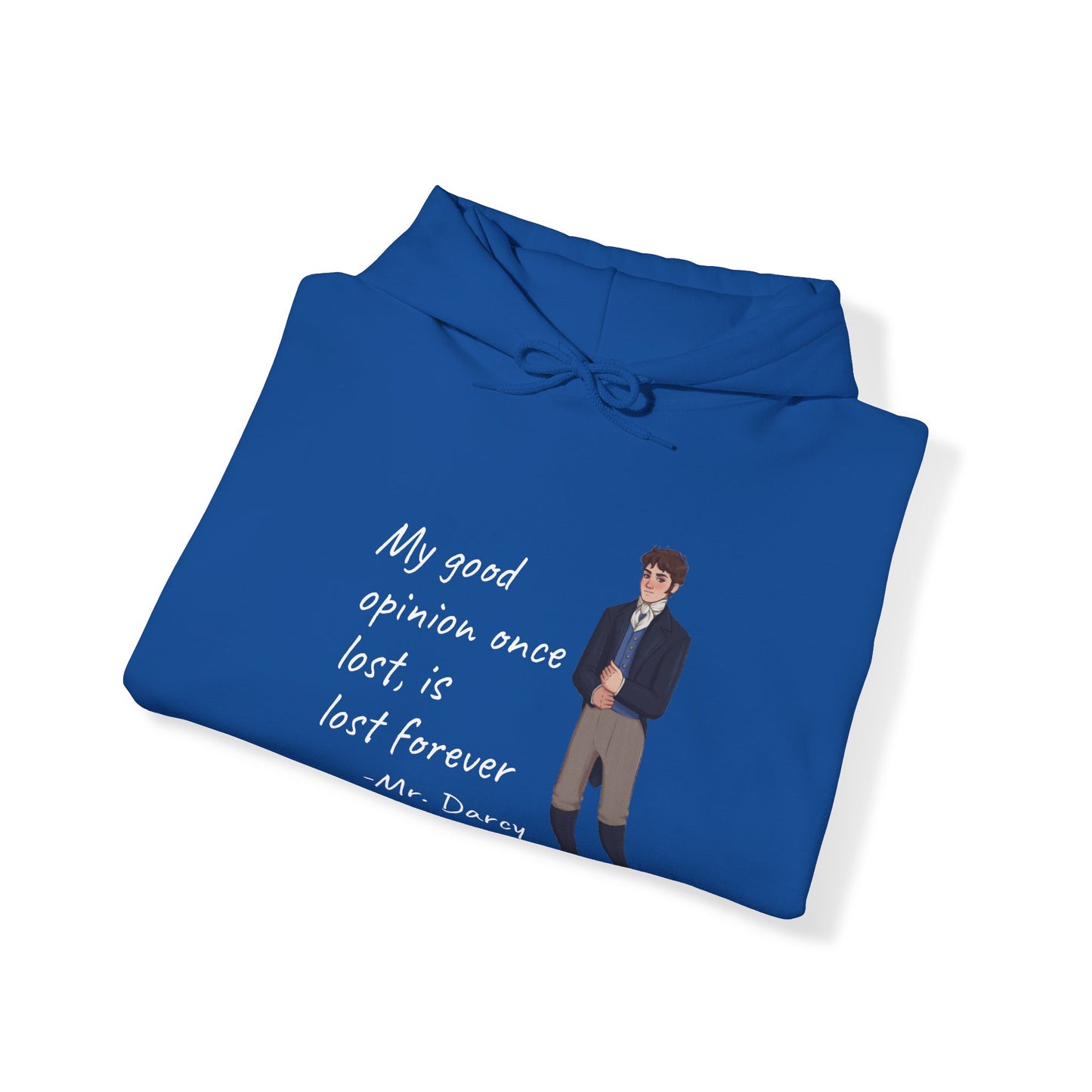 Mr. Darcy's Opinion Unisex Heavy Blend™ Hooded Sweatshirt