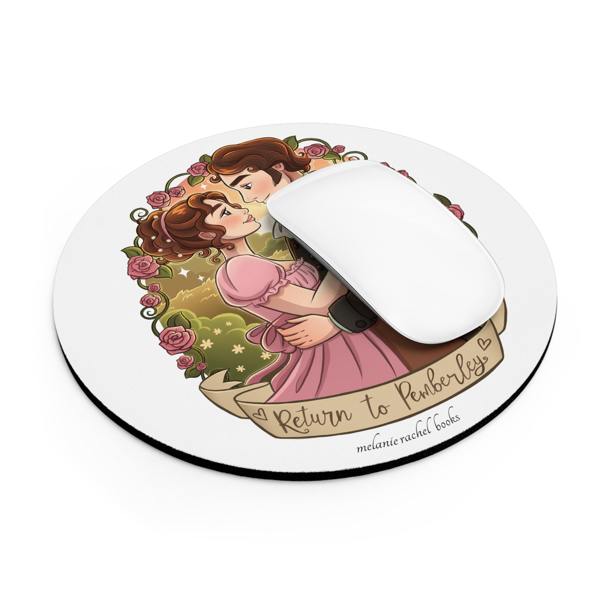 Return to Pemberley - Melanie Rachel Books - White Mouse Pad