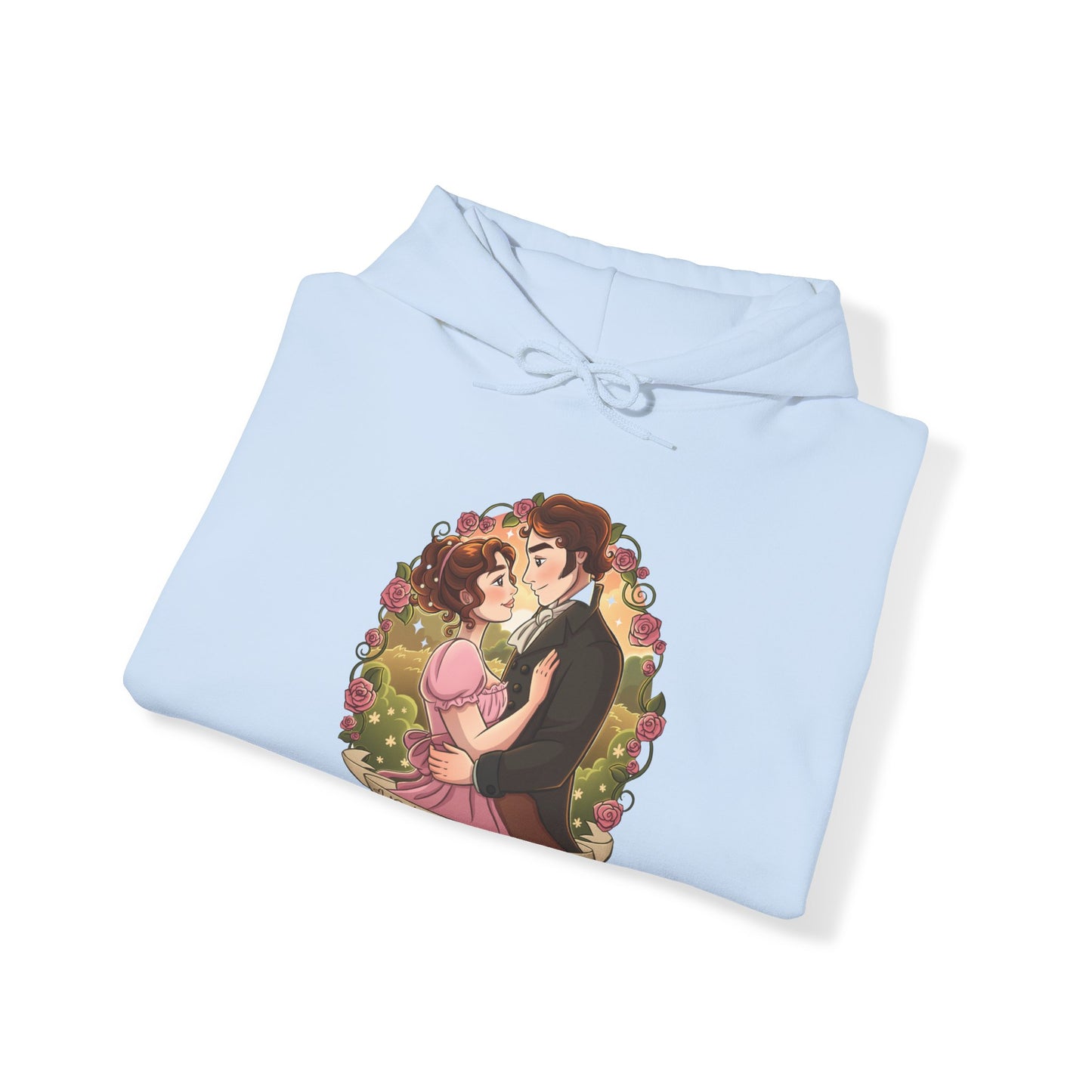 Mr. Darcy and Elizabeth Bennet Unisex Heavy Blend™ Hooded Sweatshirt