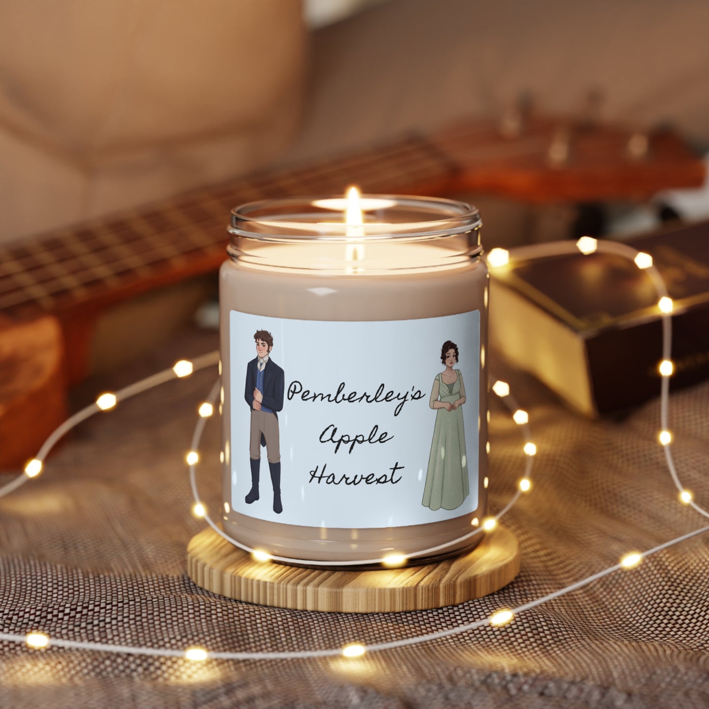 Pemberley's Apple Harvest, Scented Soy Candle, 9oz