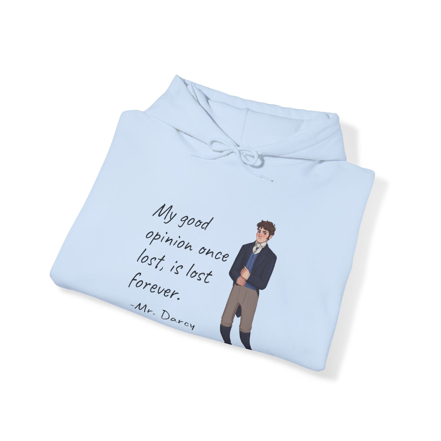 Mr. Darcy's Opinion Unisex Heavy Blend™ Hooded Sweatshirt