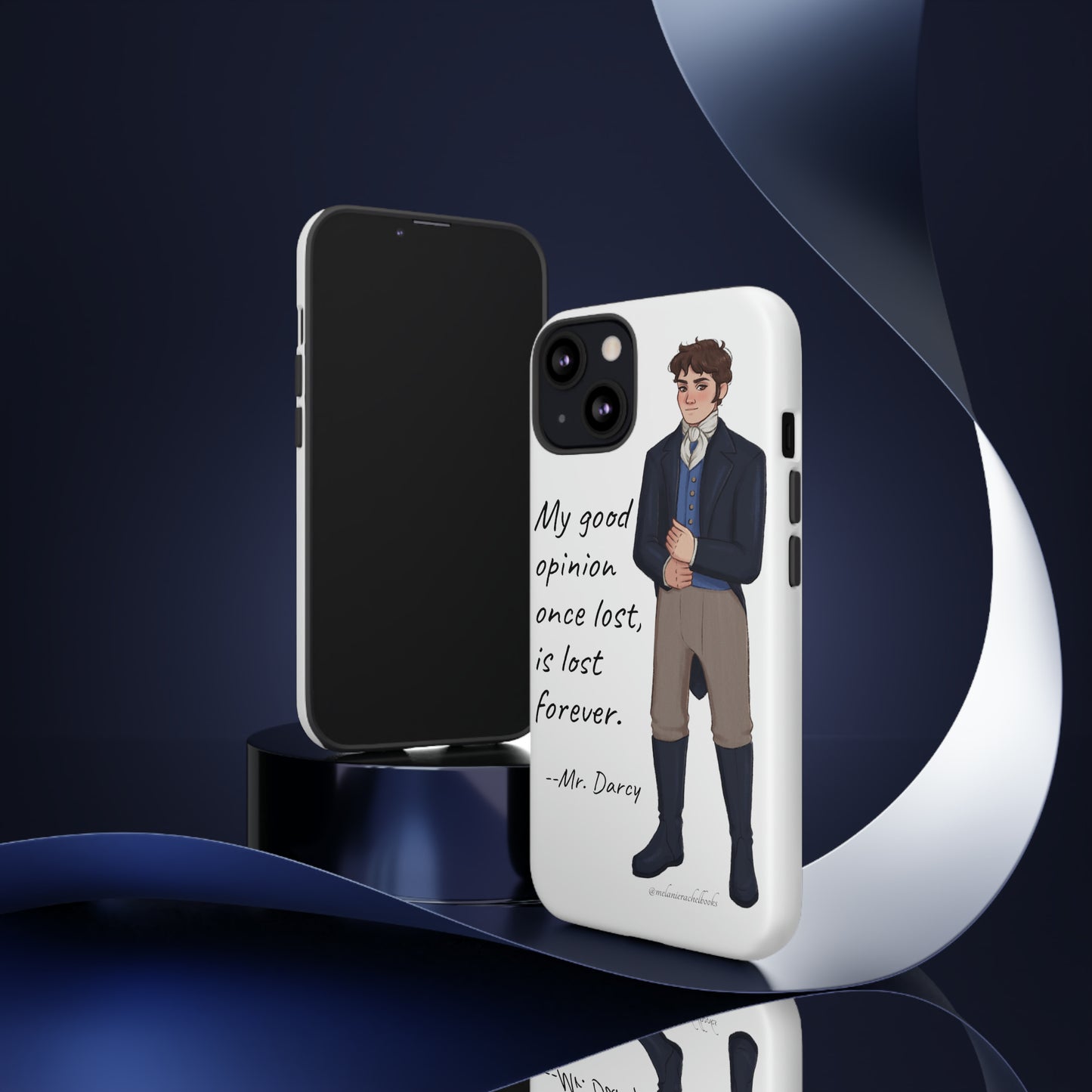 Mr. Darcy's Opinion iPhone 15, 15 Plus, 14, 14 Plus, 13 Tough Cases