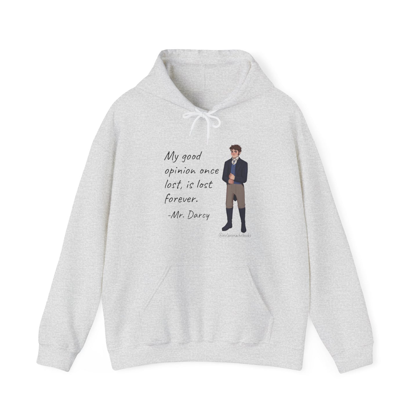 Mr. Darcy's Opinion Unisex Heavy Blend™ Hooded Sweatshirt
