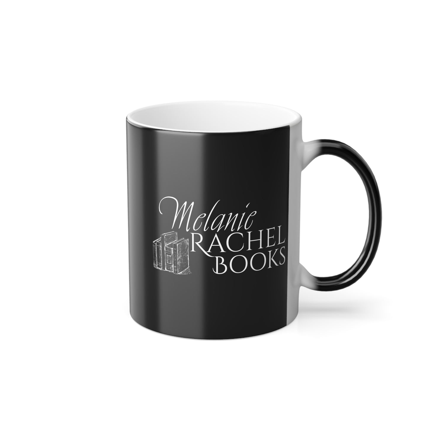 Return to Pemberley - Melanie Rachel Books - Black and White Color Morphing Mug, 11 oz