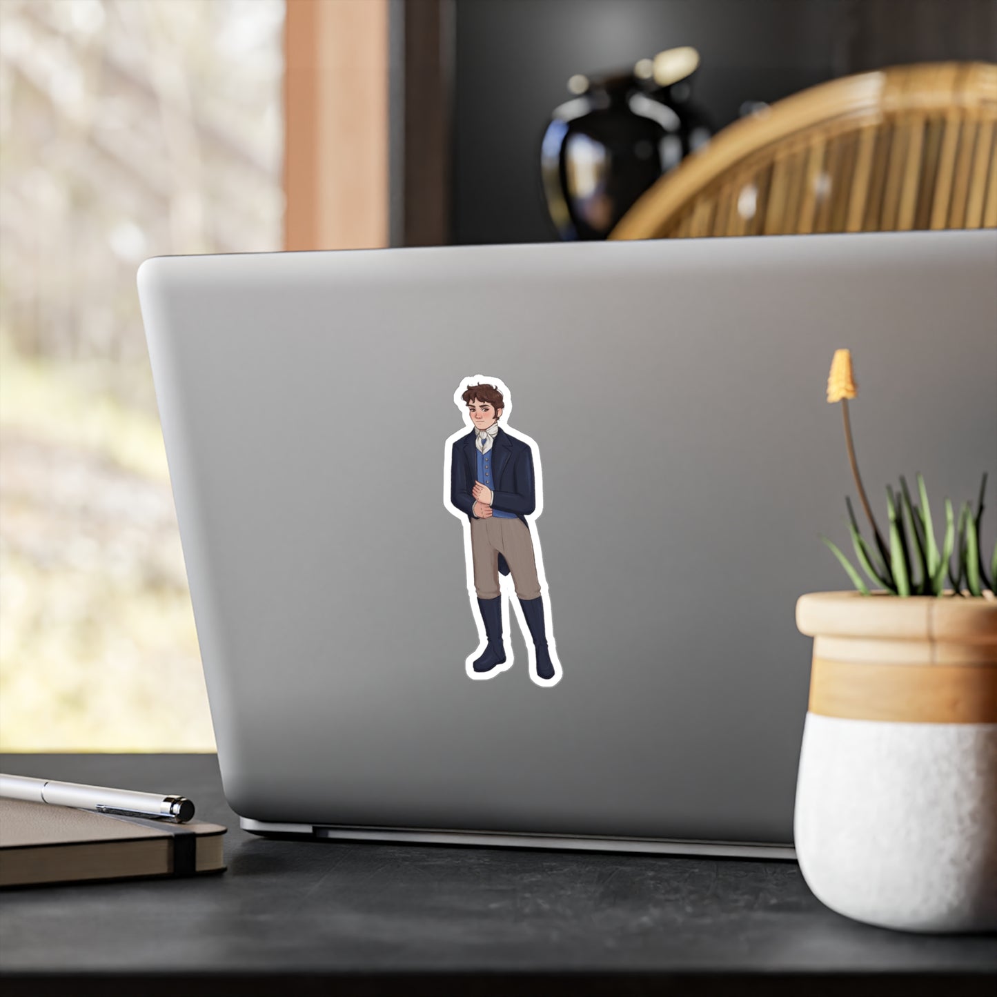 Mr. Darcy Kiss-Cut Vinyl Decals